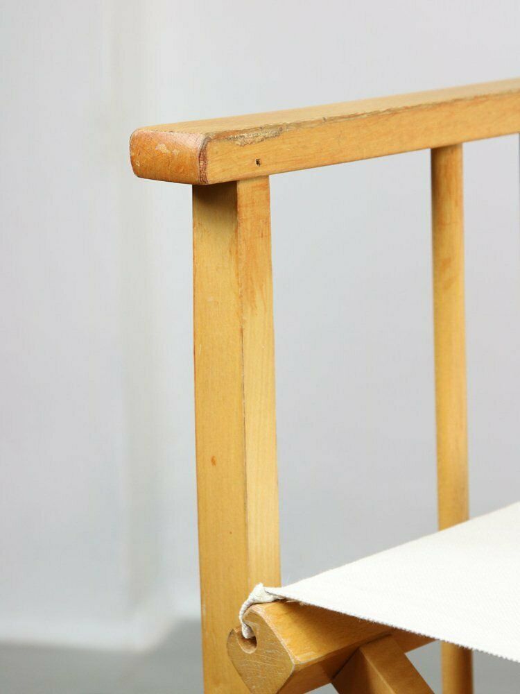 Vintage Italian Director's Folding Chair From Calligaris photo vintage