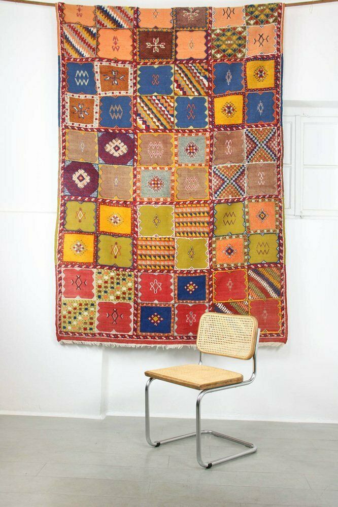 Large Turkish Colourful Rug, 1800s photo furniture