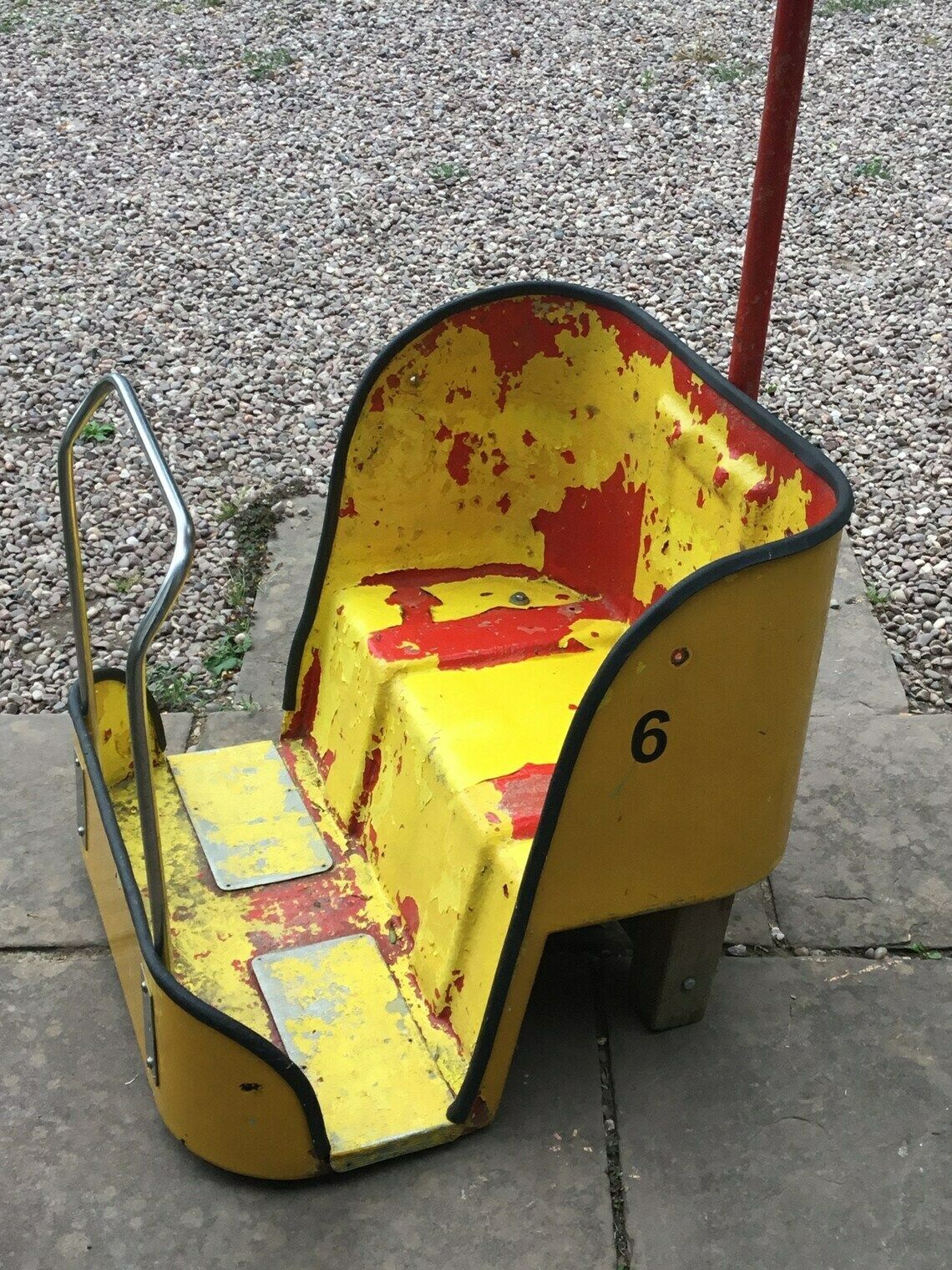 photo for sale Wonderful Vintage 1950’s Fairground Carousel Chair