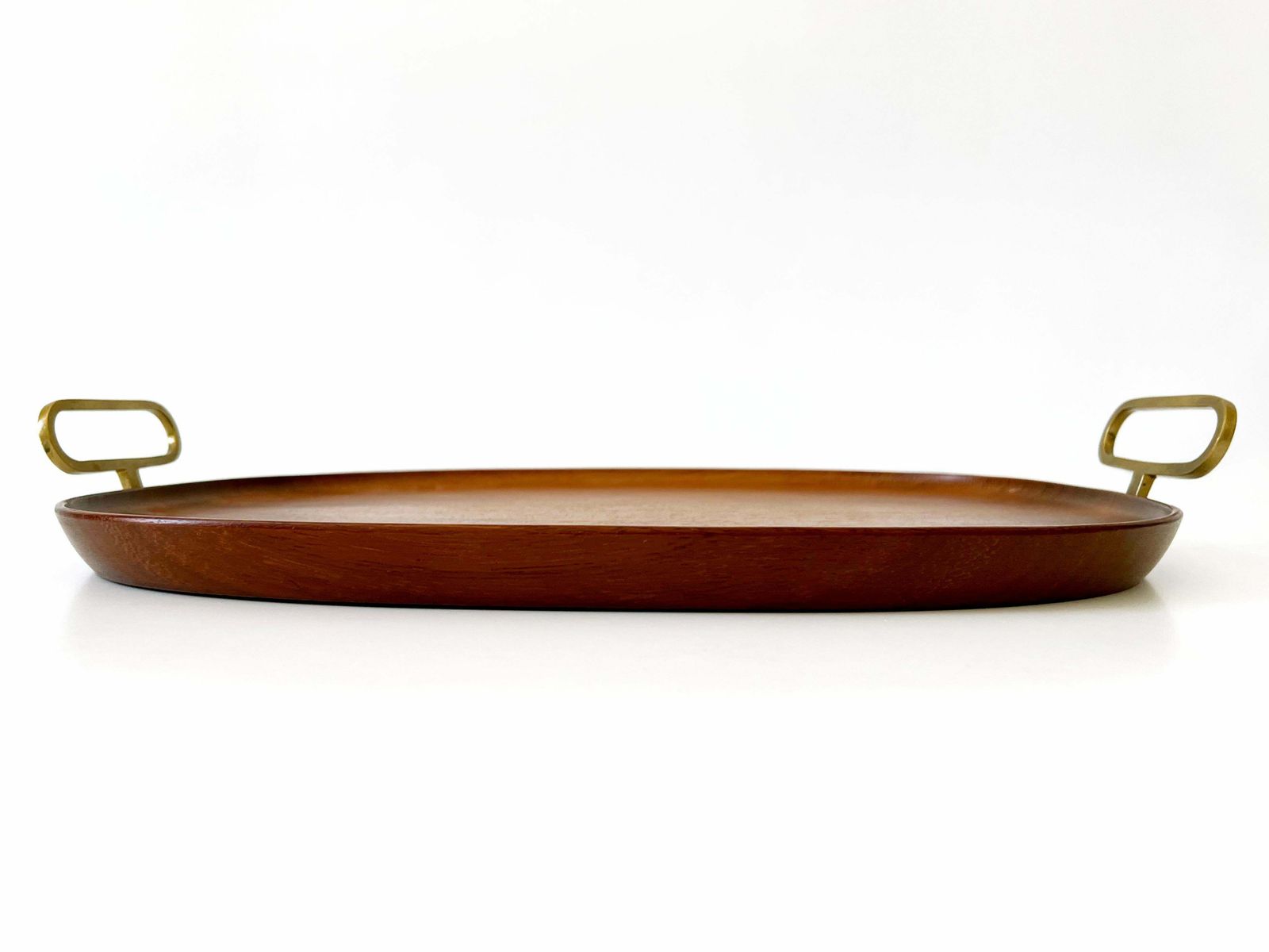 Extremely Rare Mid Century Modern Teak Serving Tray By Carl Auböck Austria 1950s photo buy