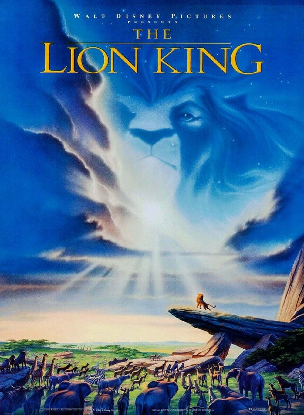 The Lion King Original Vintage Poster