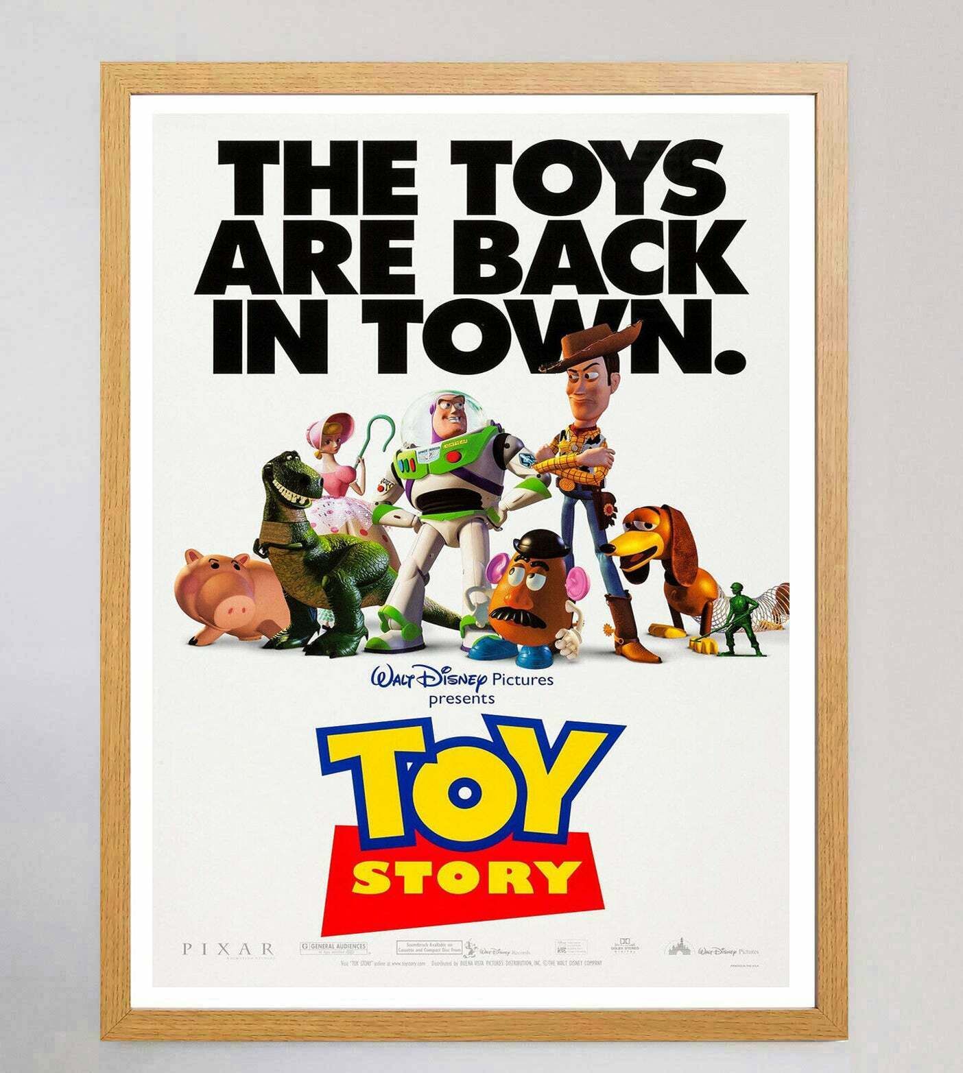 Toy Story Original Vintage Poster photo Art