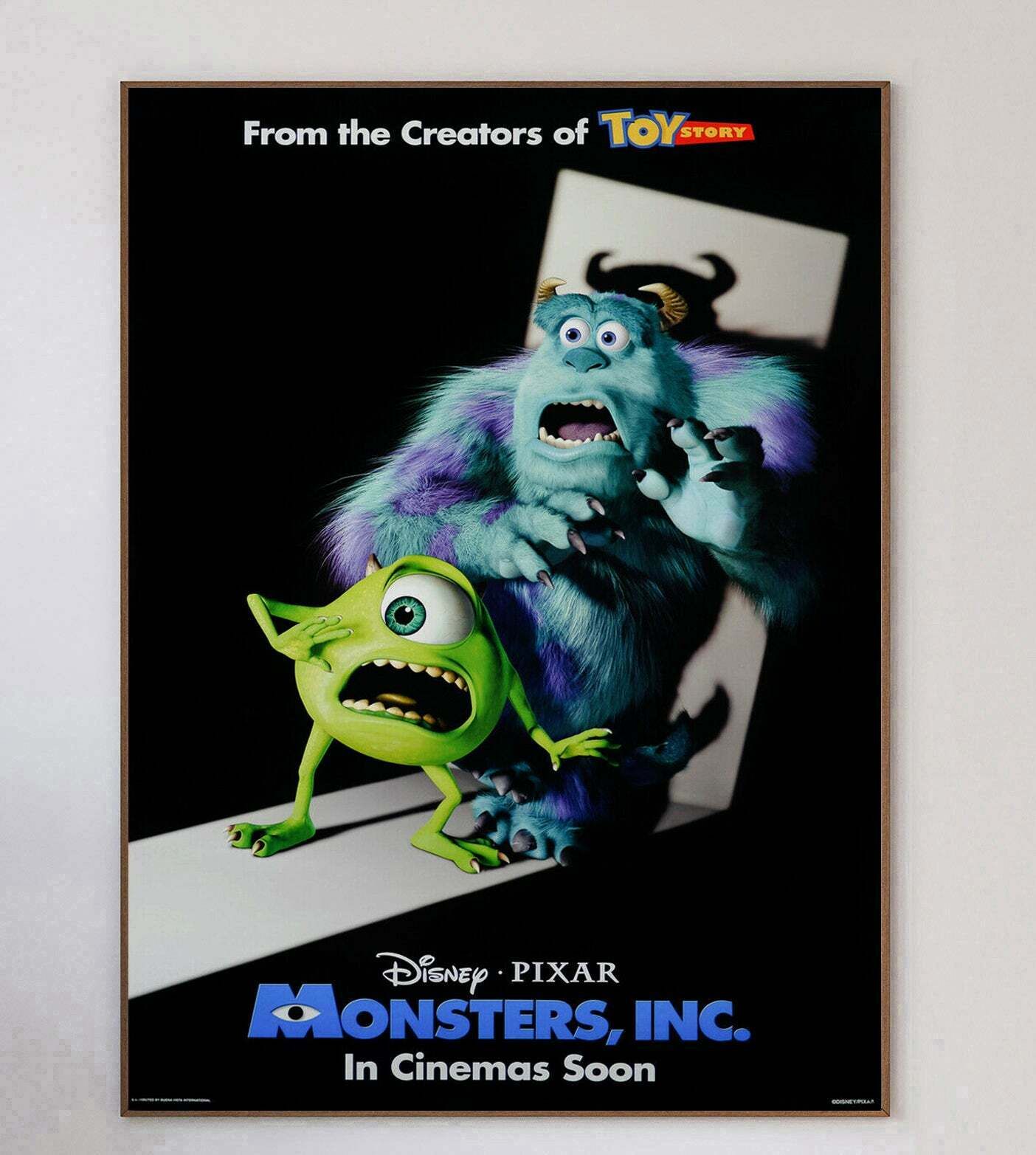 Monsters Inc. Original Vintage Poster photo 283.0