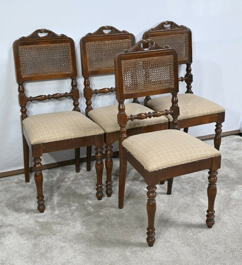 Suite Of 4 Chairs, Louis Philippe Period   2nd Part Of The 19th Century photo furniture