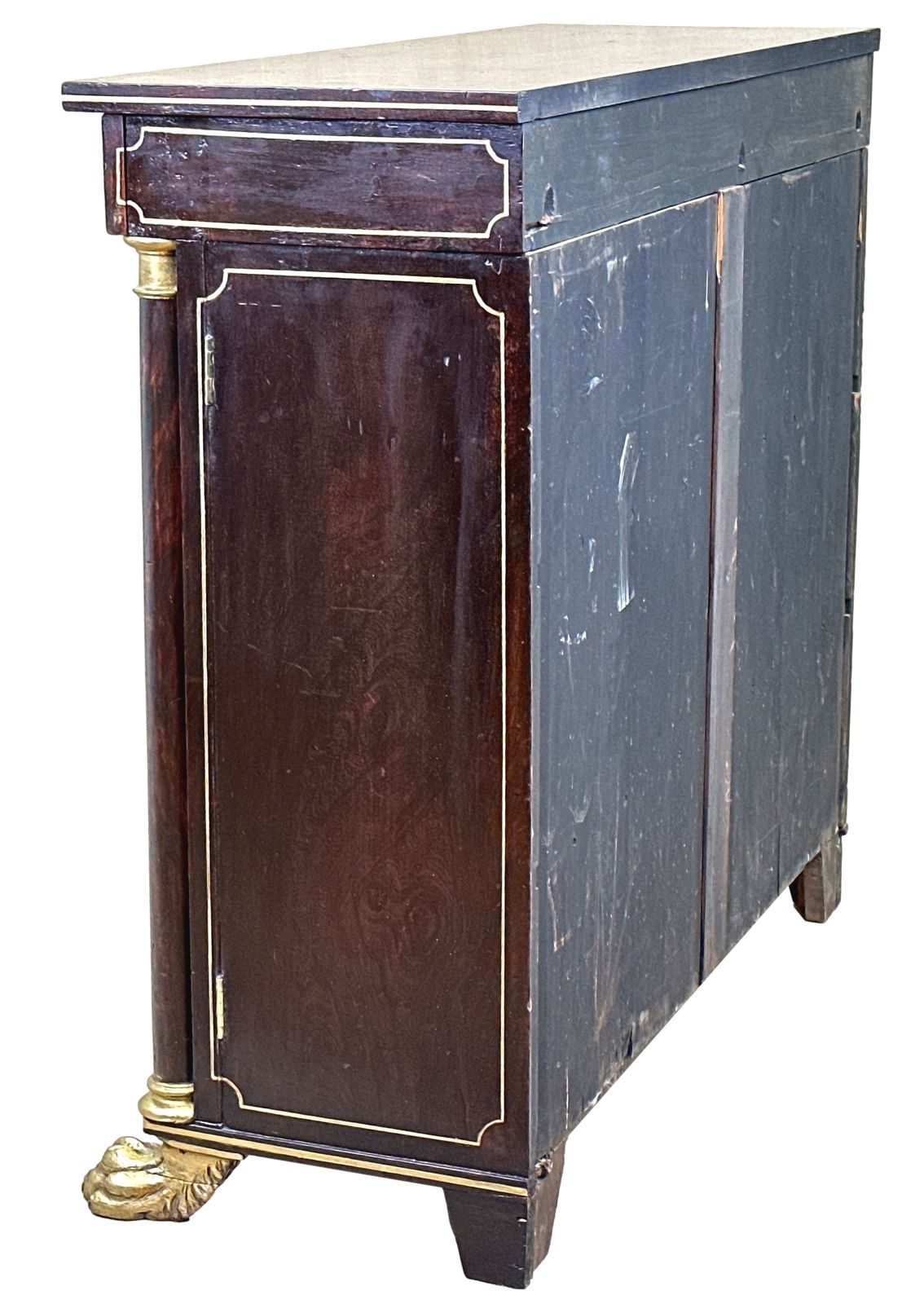 photo furniture Regency Simulated Rosewood Side Cabinet (England, Circa 1820)