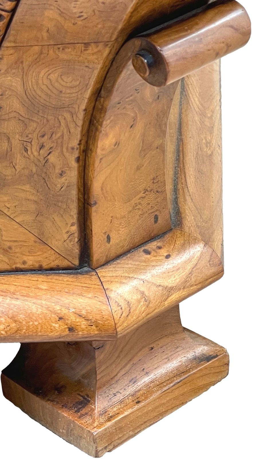 Home Decor Regency 19th Century Burr Elm Cellarette (England, Circa 1835) photo