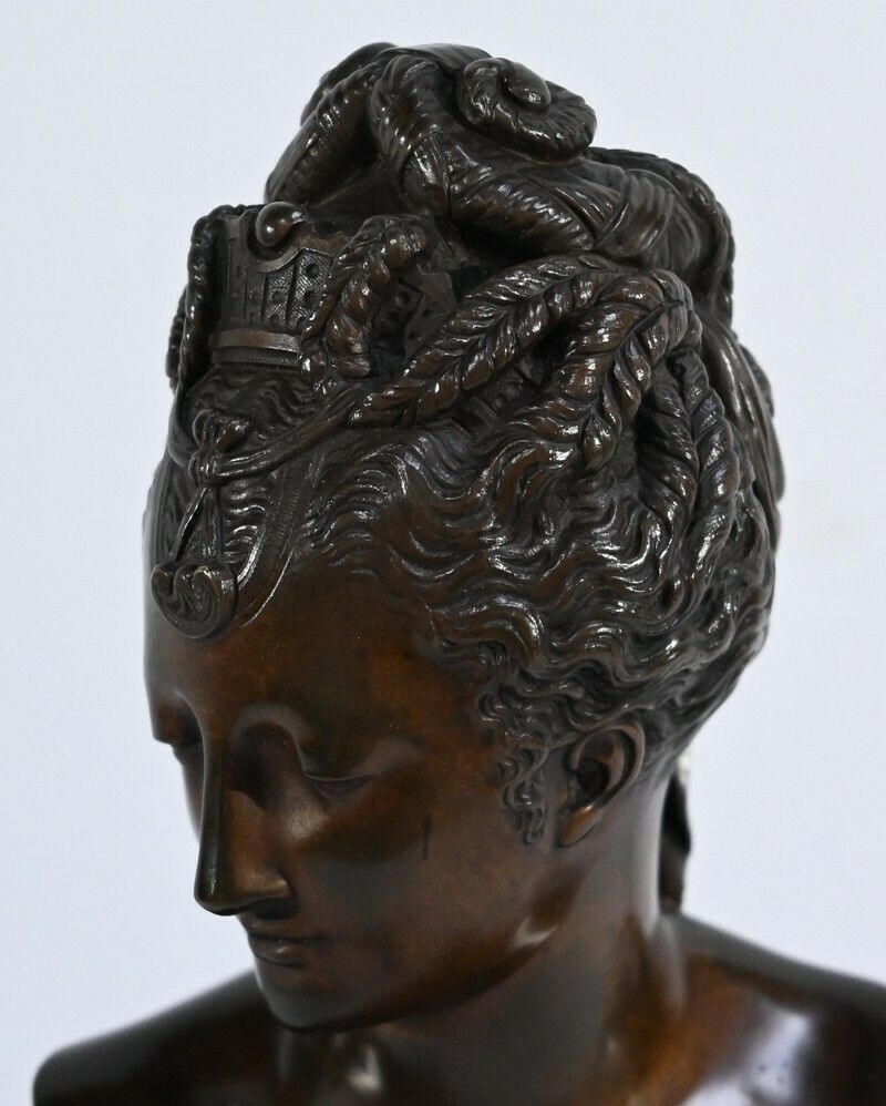 Bronze Bust Of Diane De Poitiers, After J.Goujon   Late 19th Century photo buy