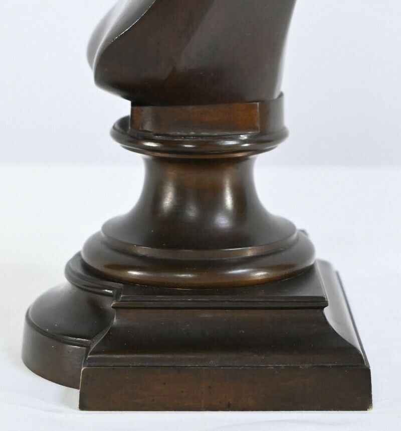 photo vintage Bronze Bust Of Diane De Poitiers, After J.Goujon   Late 19th Century