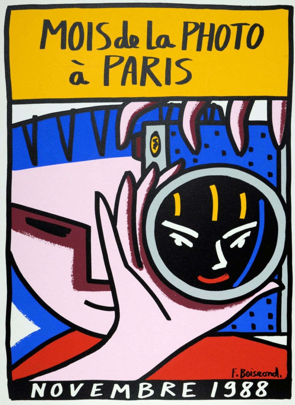 Expo 88   Mois De La Photo Original Vintage Poster