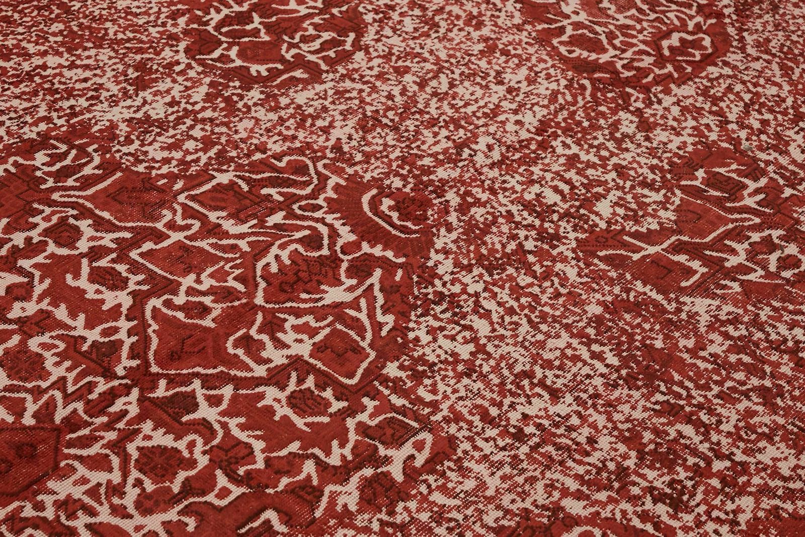 Handmade Red Vintage Large Area Rug, Late 20th Century ( 377 X 285 Cm ) photo 3460.0