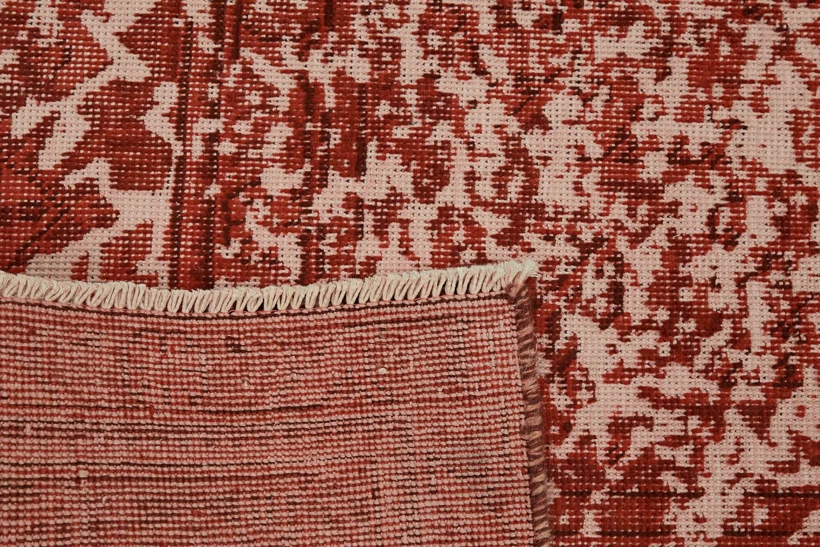 Handmade Red Vintage Large Area Rug, Late 20th Century ( 377 X 285 Cm ) photo buy