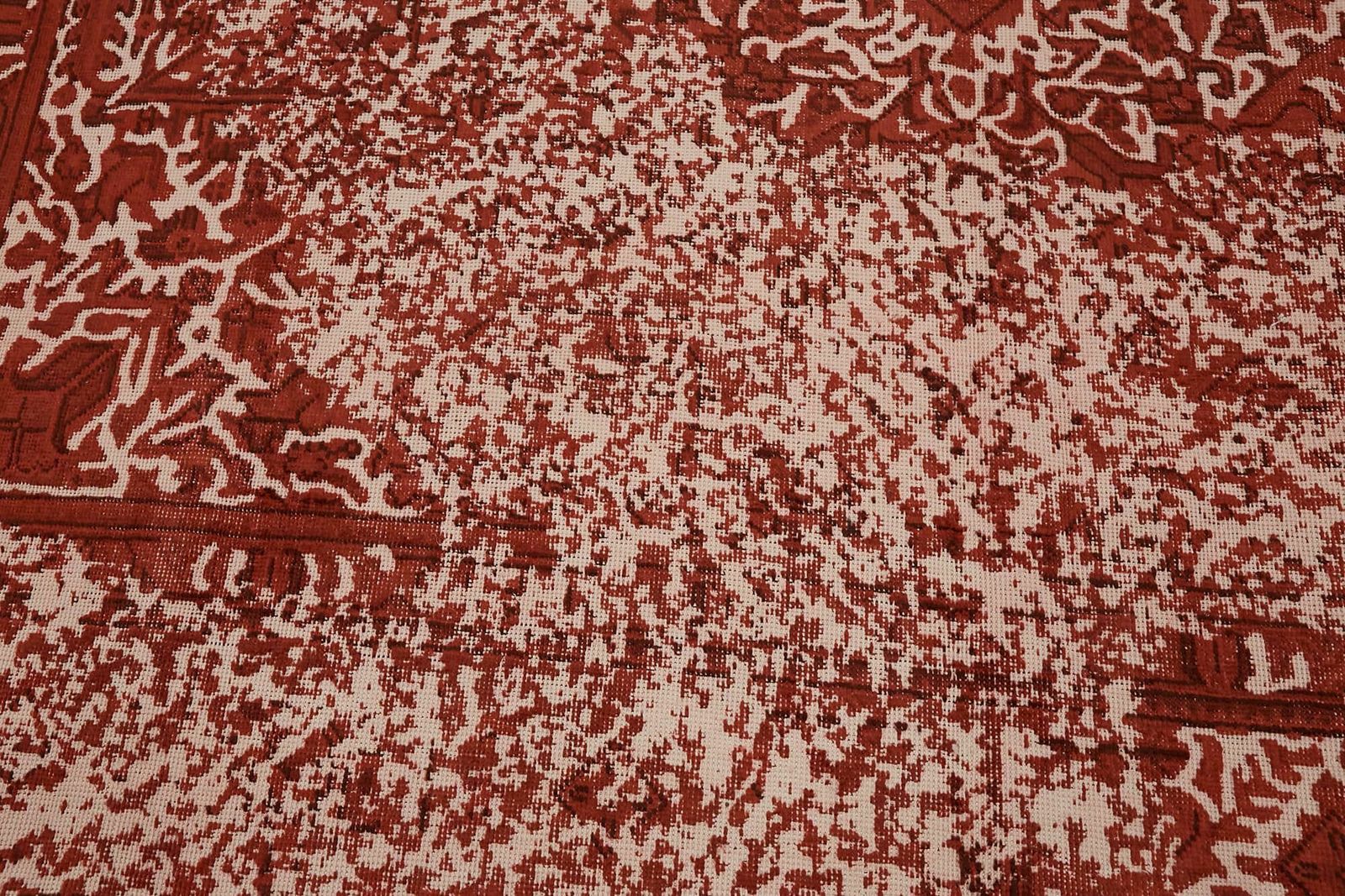 photo for sale Handmade Red Vintage Large Area Rug, Late 20th Century ( 377 X 285 Cm )