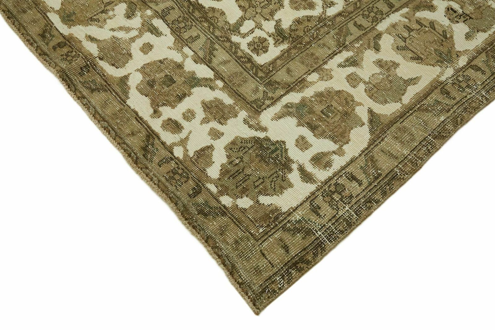 Handmade Decorative Beige Vintage Area Rug ( 398 X 298 Cm ) photo Textiles