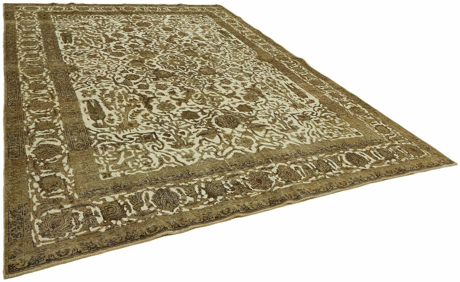 Handmade Decorative Beige Vintage Large Area Rug ( 380 X 284 Cm ) photo furniture