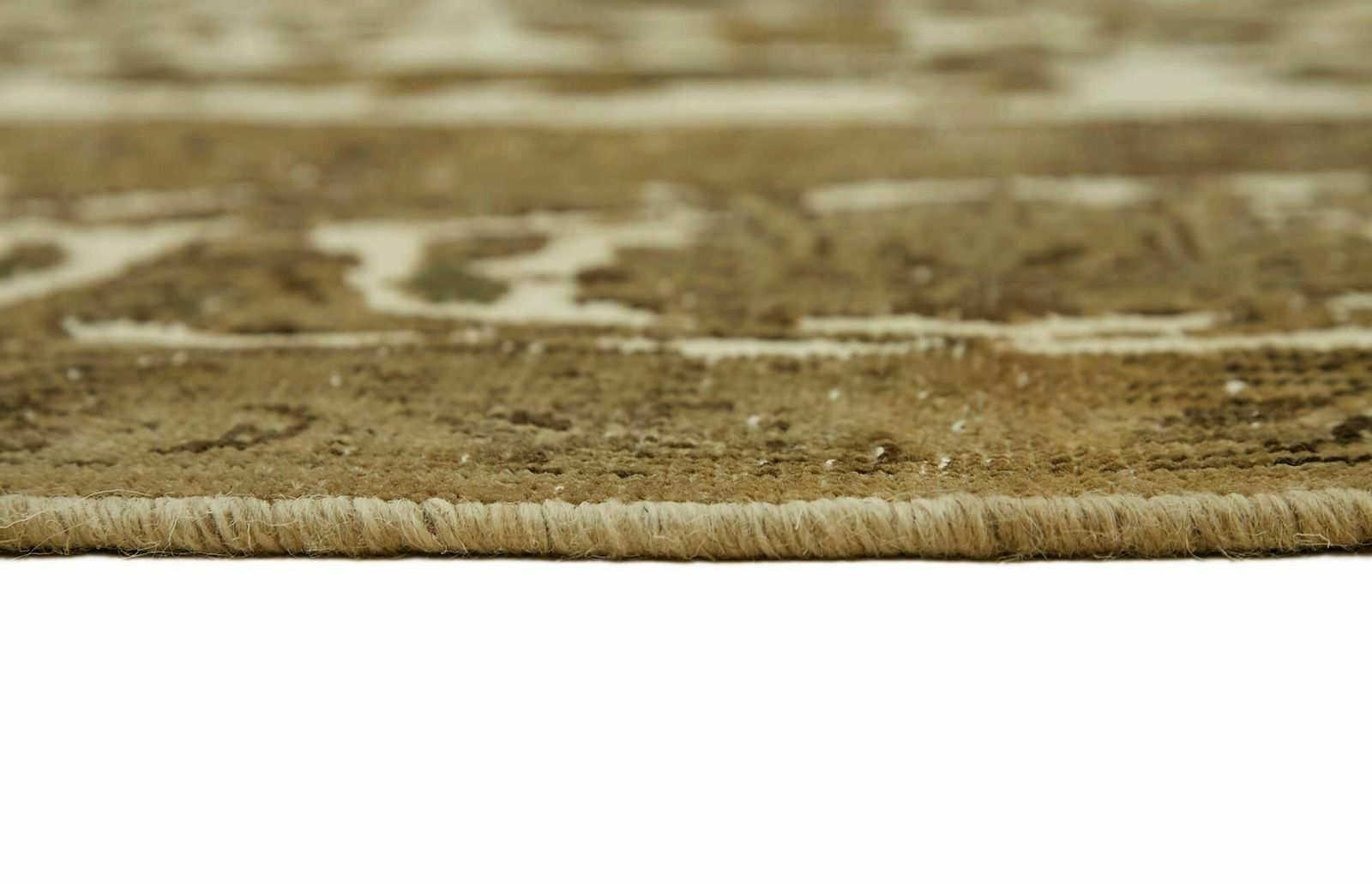 Handmade Decorative Beige Vintage Large Area Rug ( 380 X 284 Cm ) photo vintage