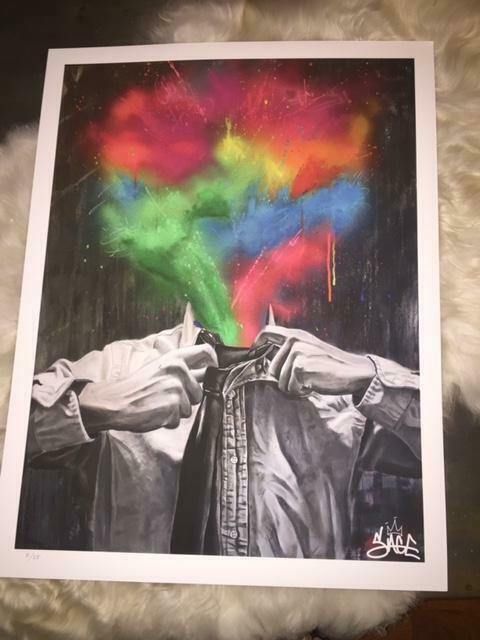 The Bigger Picture  Limited Edition Of 25 Plus One Ap Printed On Cotton Smooth Paper