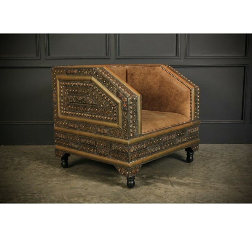 photo vintage Moroccan 3 Piece Sofa & Armchairs Suite