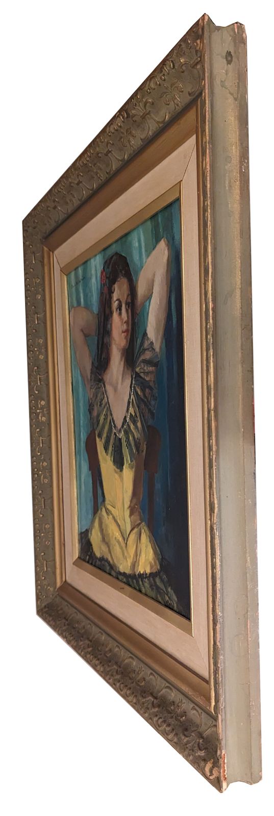 20th Century Swedish School ‘The Yellow Dress’ photo 675.0