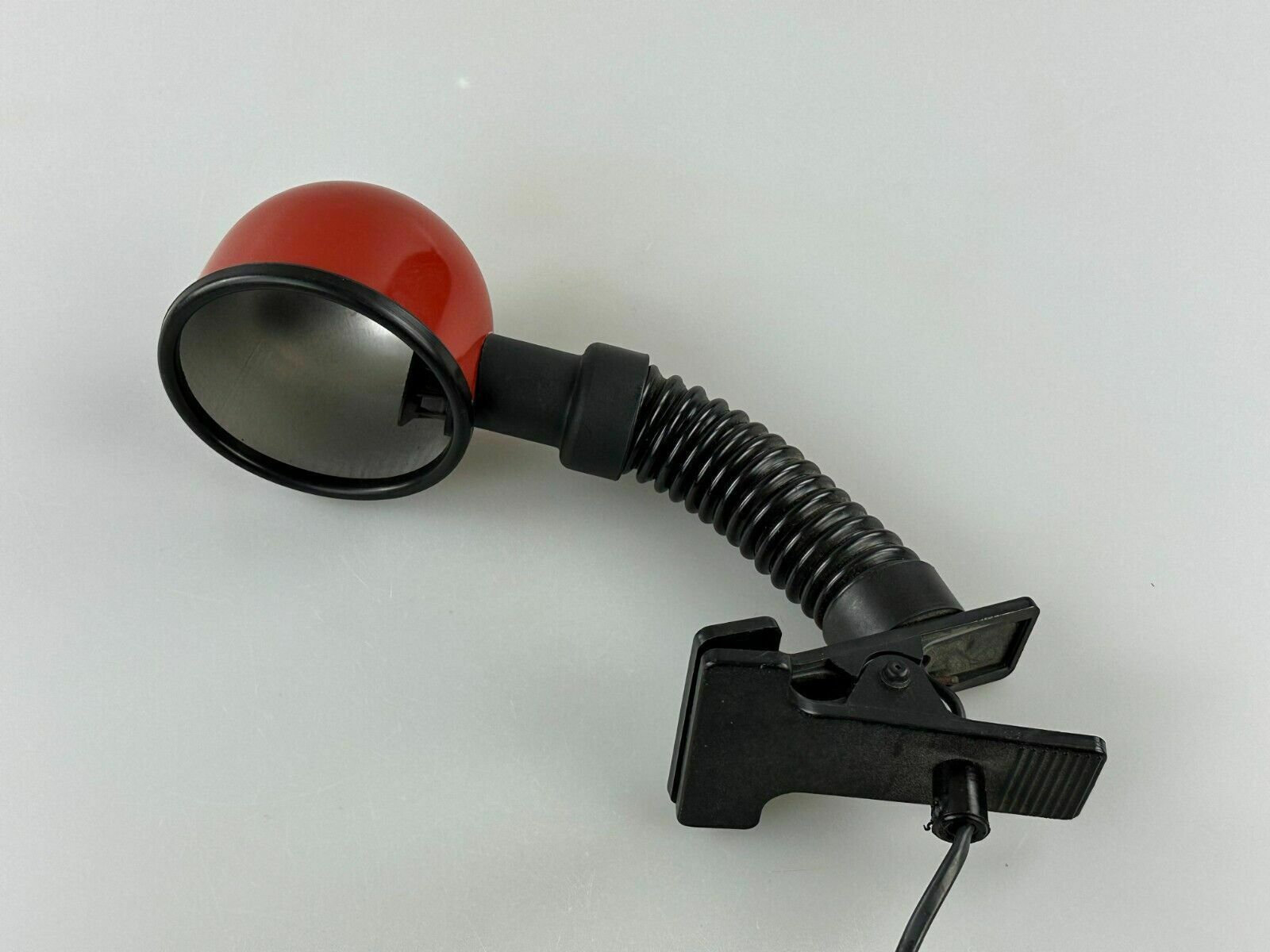 60s 70s Table Lamp Clamp Lamp Gooseneck Space Age Design Metal photo for sale