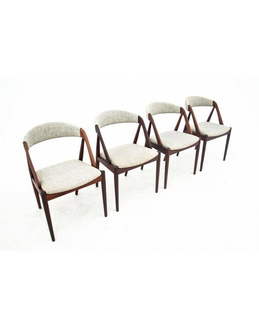 A Set Of Chairs By Kai Kristiansen From The 1960s, Denmark, Model 31. photo for sale