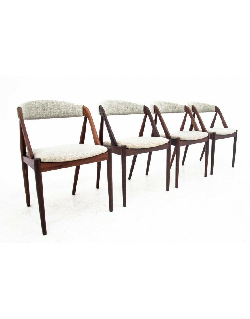 A Set Of Chairs By Kai Kristiansen From The 1960s, Denmark, Model 31. photo Furniture