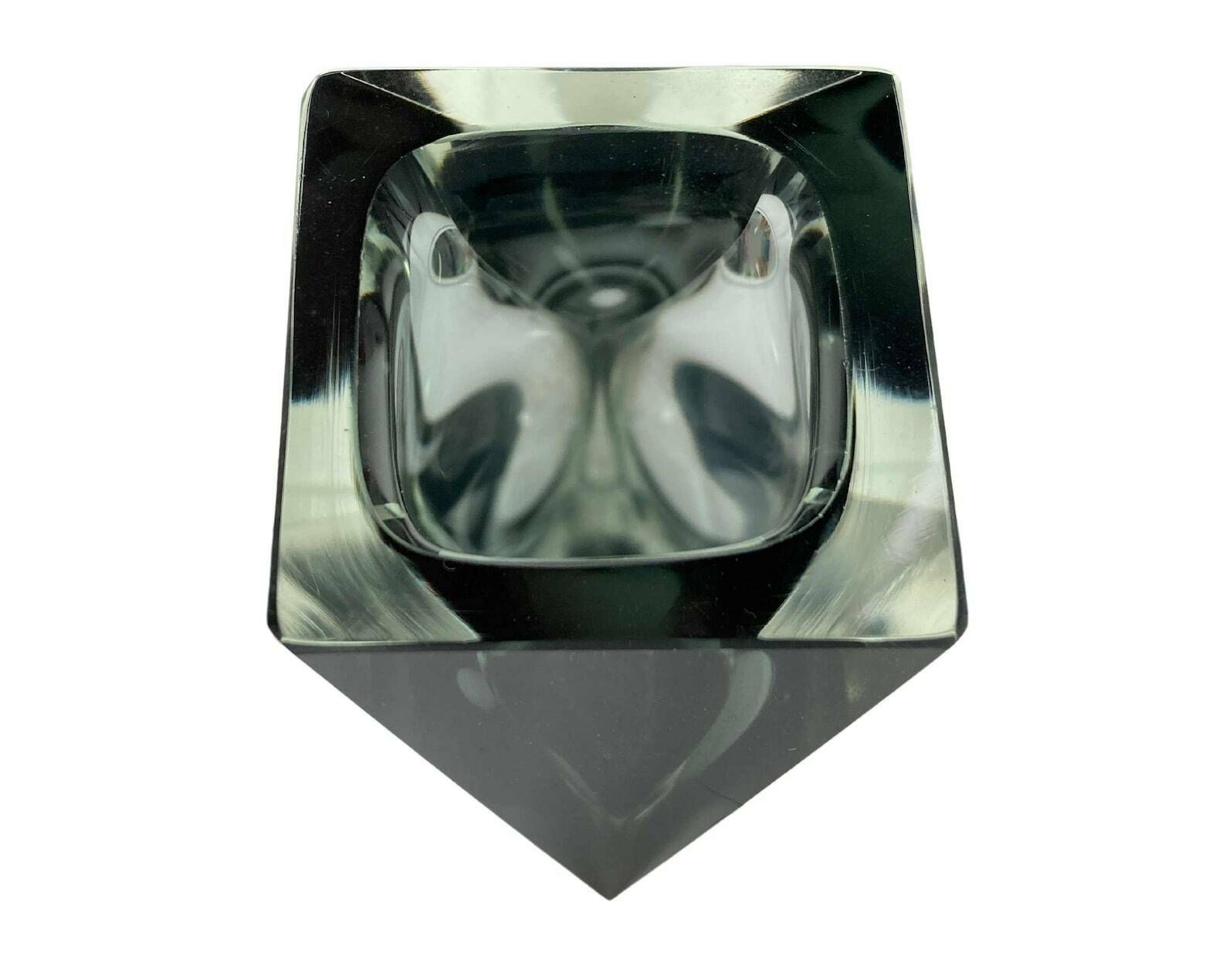Zwart Murano Vaas Van Luigi Mandruzzato | Murano Object photo furniture