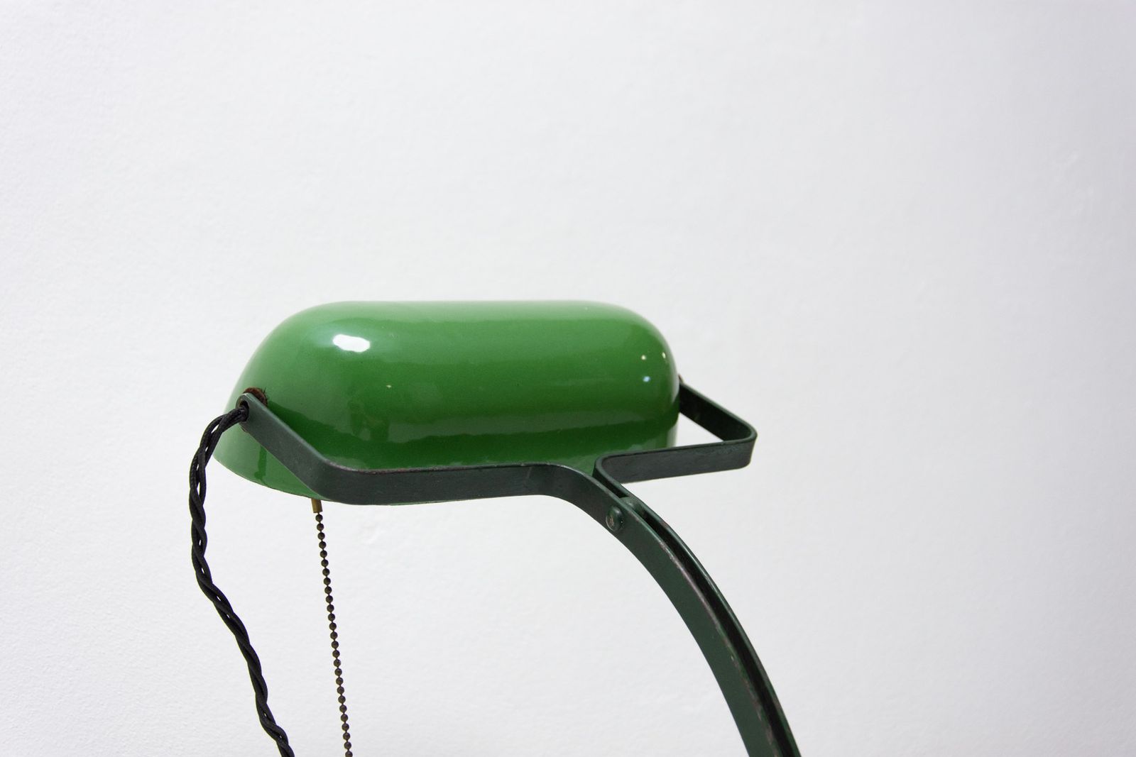 photo furniture Art Deco Bankers Lamp, 1930s, Bohemia