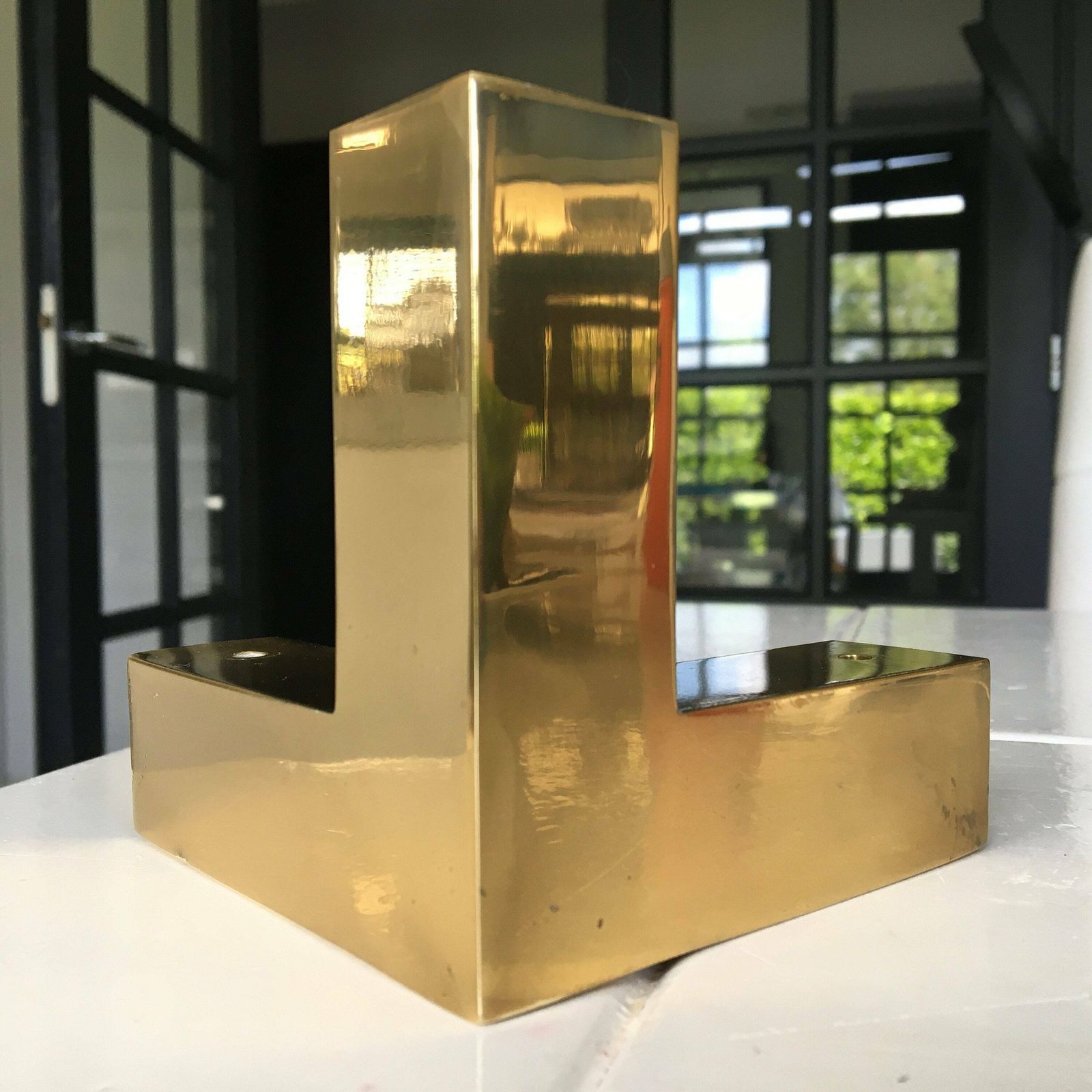 Pierre Vandel Serveerwagen In Lucite, Messing En Glas. photo Meubels