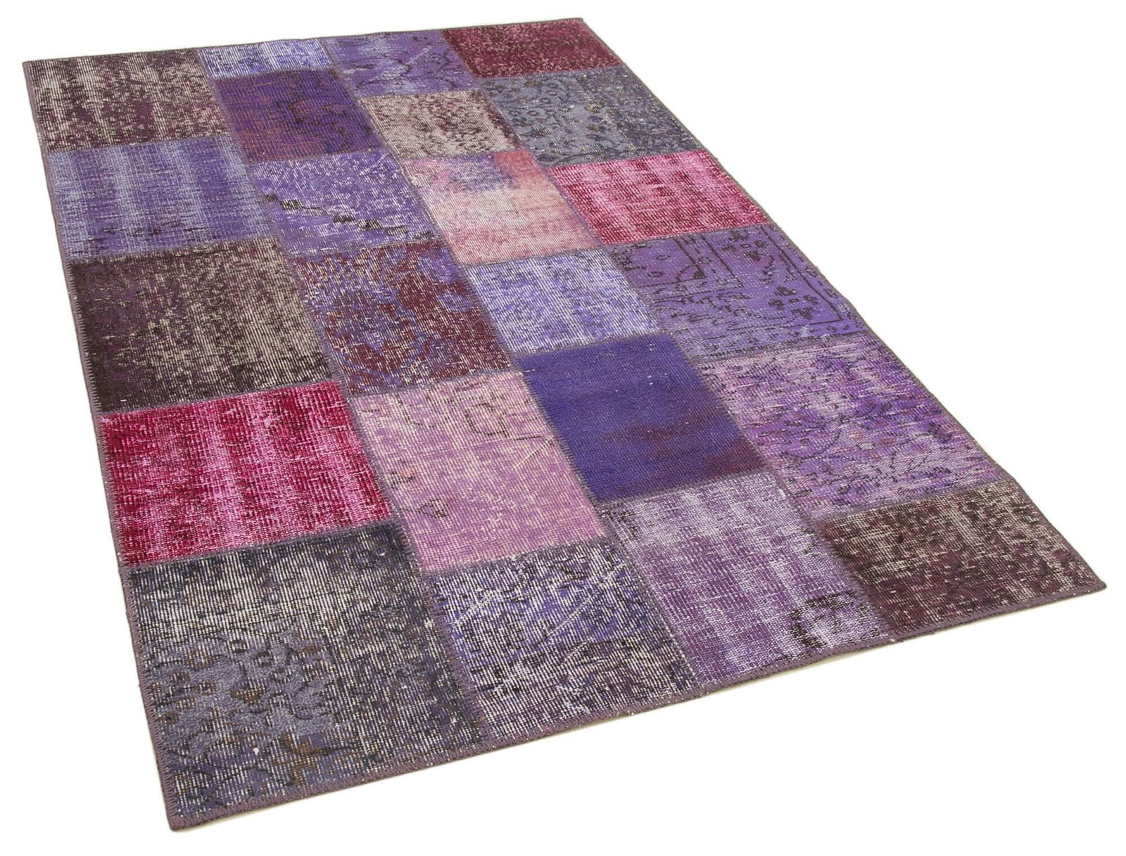 Purple Patchwork 133 X 200 Sku 32071 photo furniture
