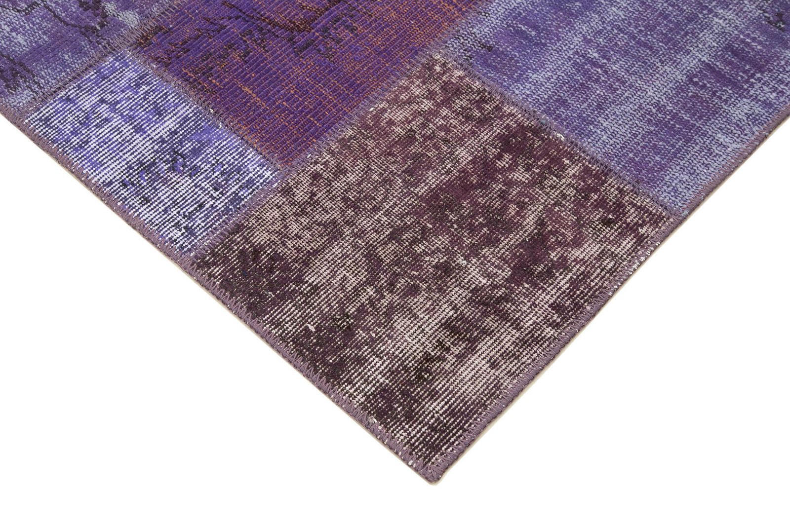Purple Patchwork 133 X 200 Sku 32071 photo Textiles