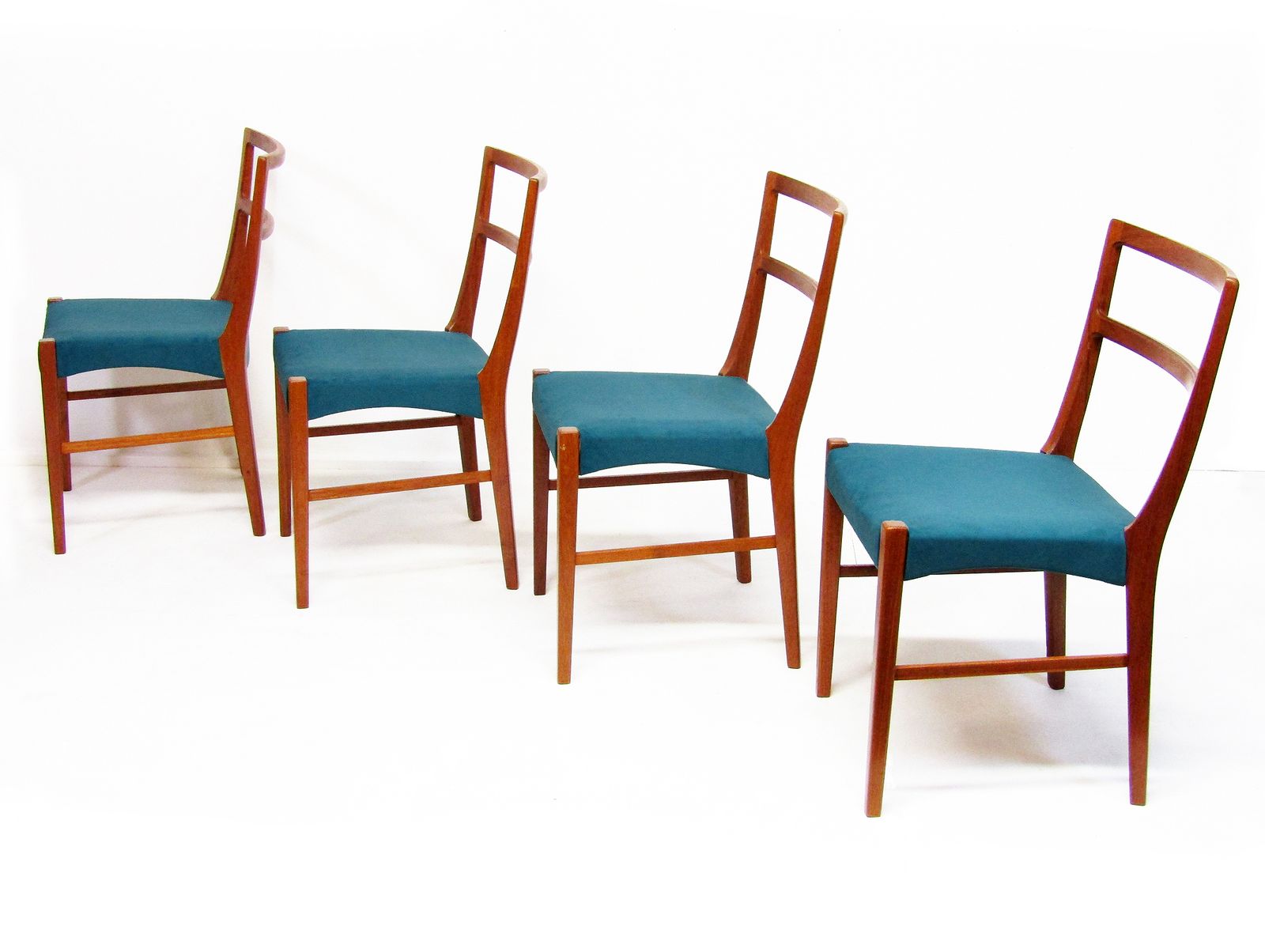 Set Of Four 1960s Danish Dining Chairs By Johannes Andersen For Bernhard Pedersen photo buy