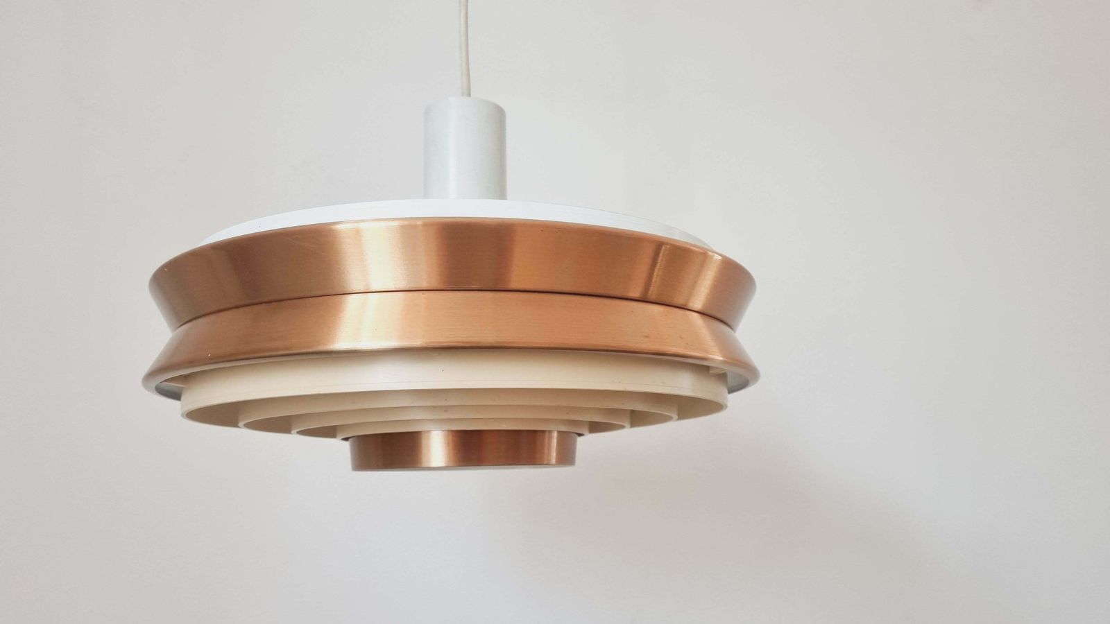 Midcentury Pendant Ufo In Style Of Jo Hammerborg, Denmark, 1970s photo buy