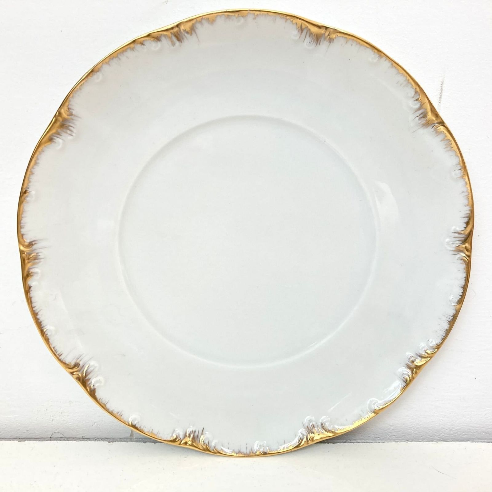 Rosenthal Koffiekopje, Schotel En Borden Set | 5 Delig | Handgeschilderd | Wit Goud | Classic Rose | photo Woonaccessoires