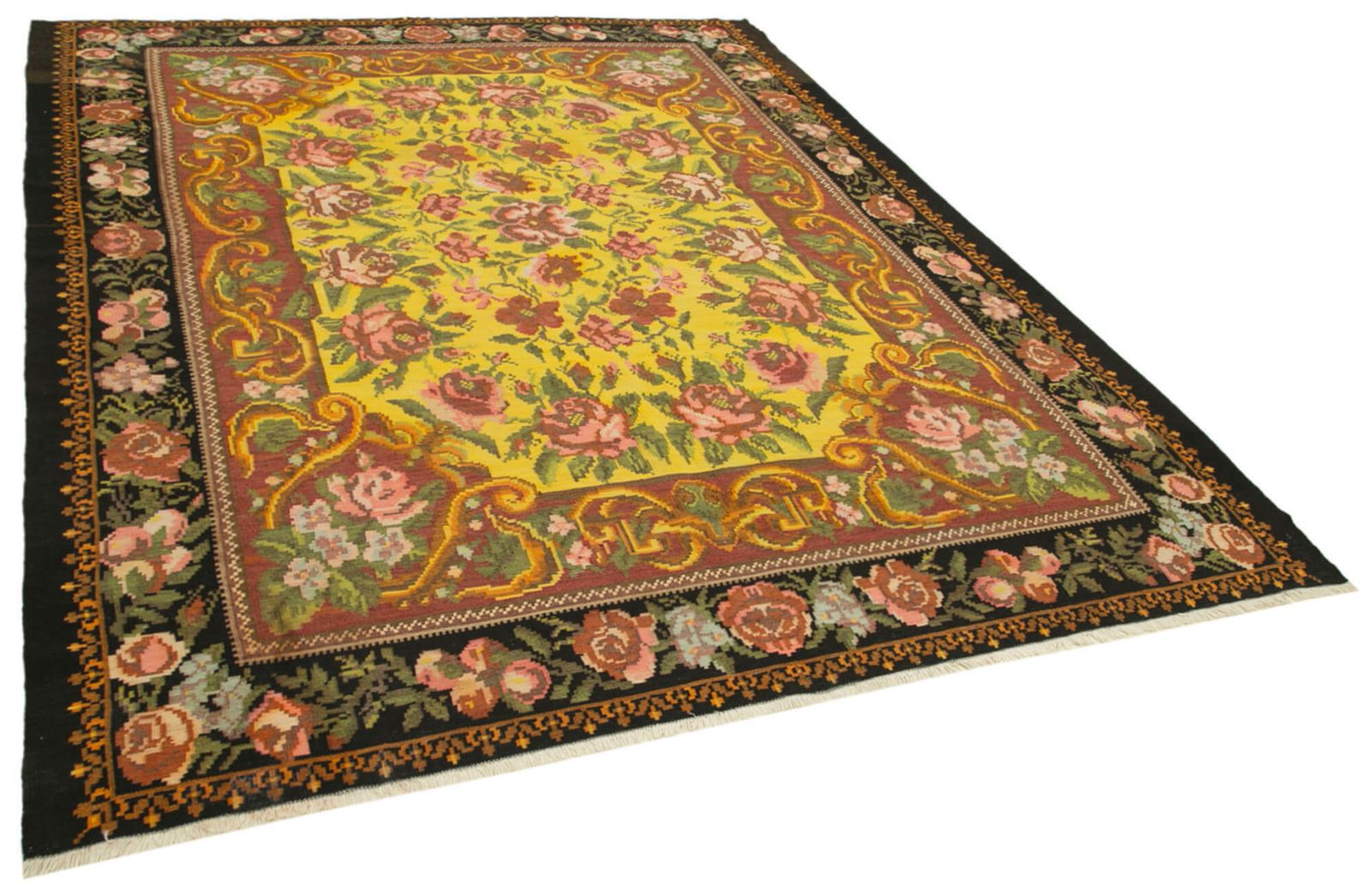 Antique Moldovian Kilim 305 X 232 Sku 23394 photo vinterior
