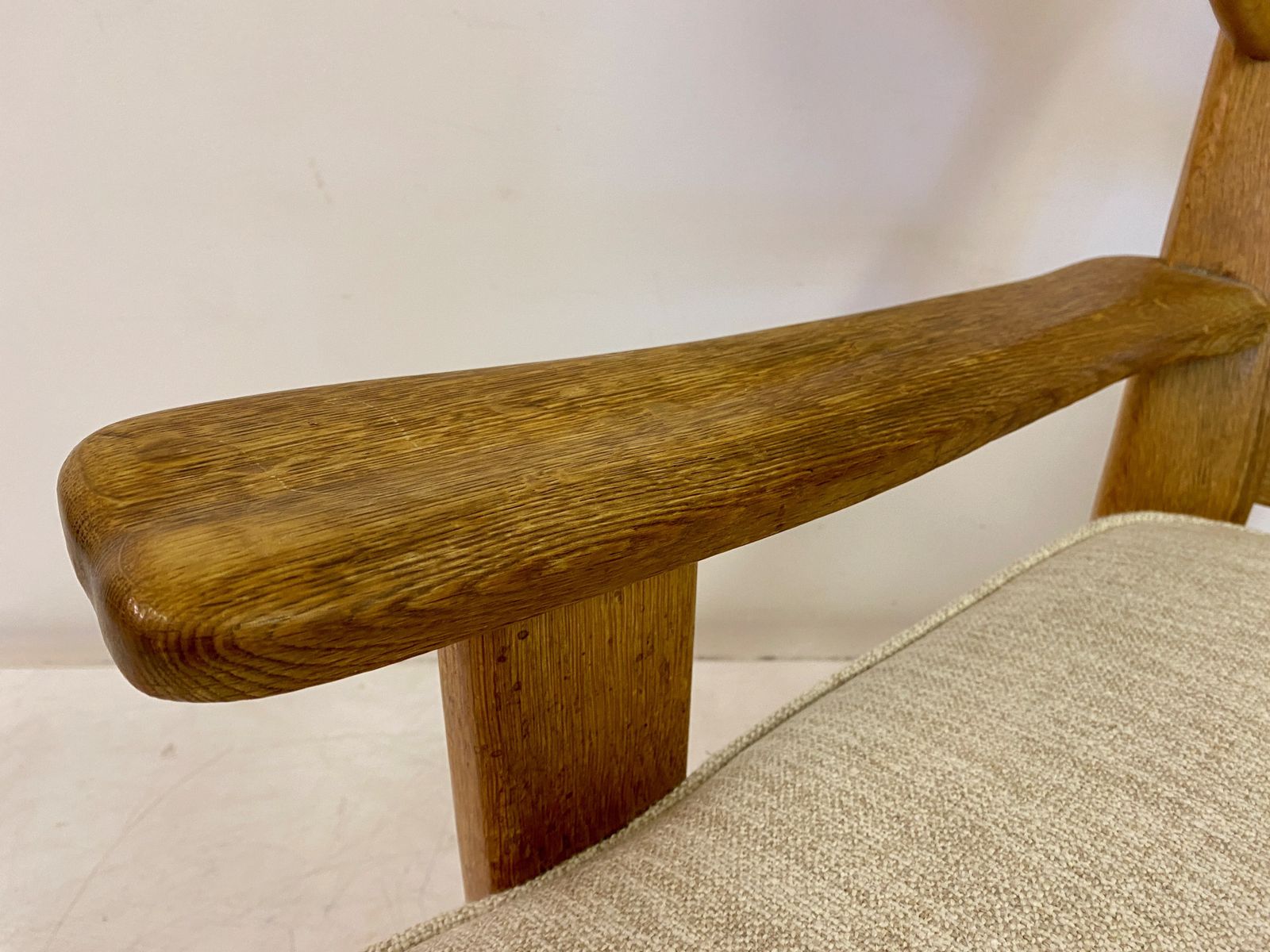 1960s Dutch Oak Brutalist Armchair photo Furniture