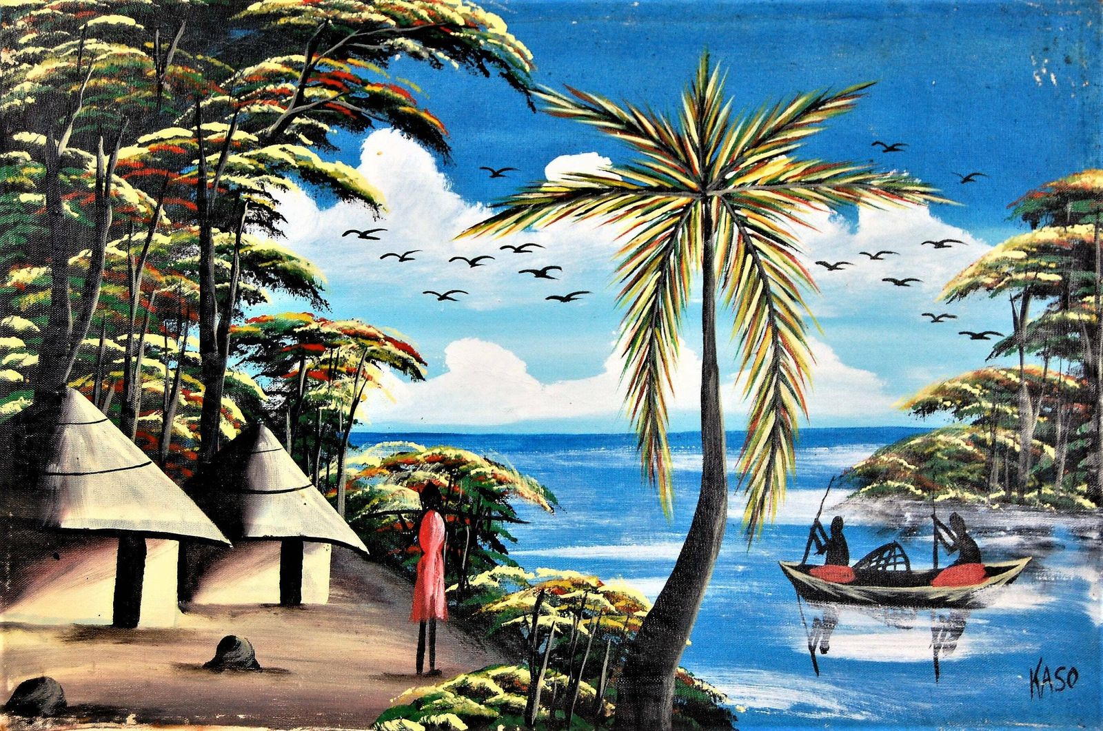 At Fishing Wonderful Painting By Kaso