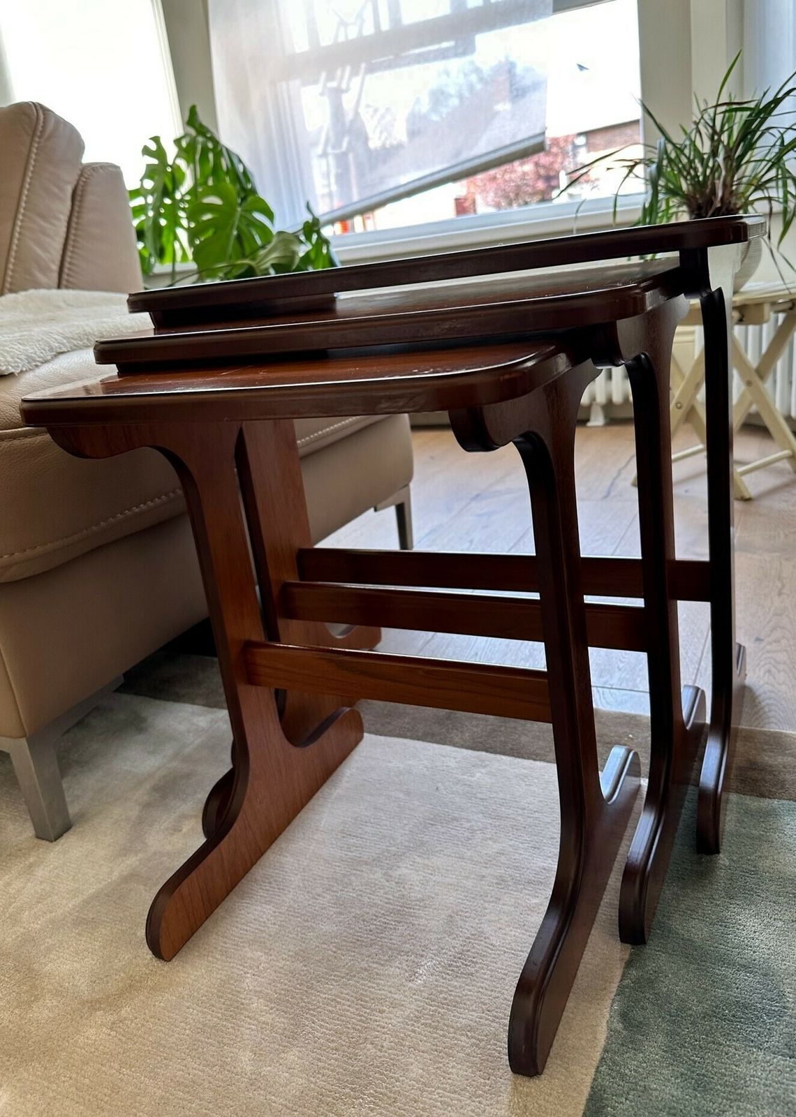 G Plan Nest Of Tables, Vintage photo Furniture