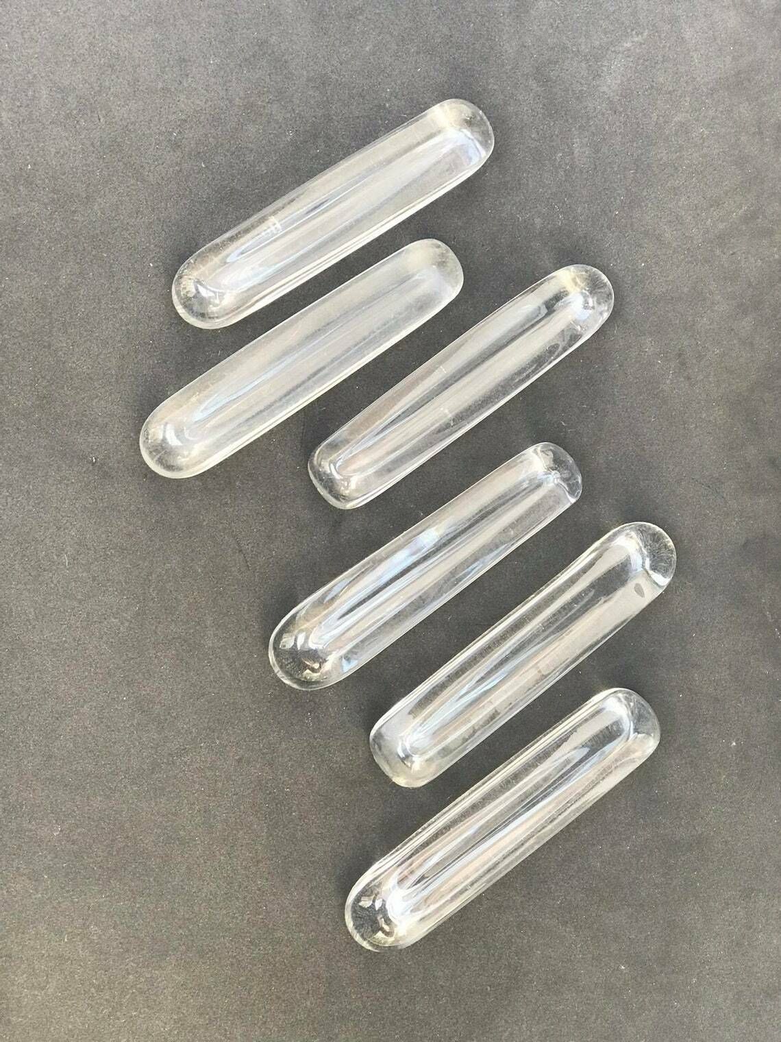 photo furniture Crystal Daum Knife Rest Vintage Set Of 6 Mid Century Cutlery Rest Retro Table Knife Holders Festive Dinner Table Wedding Gift Table Decor