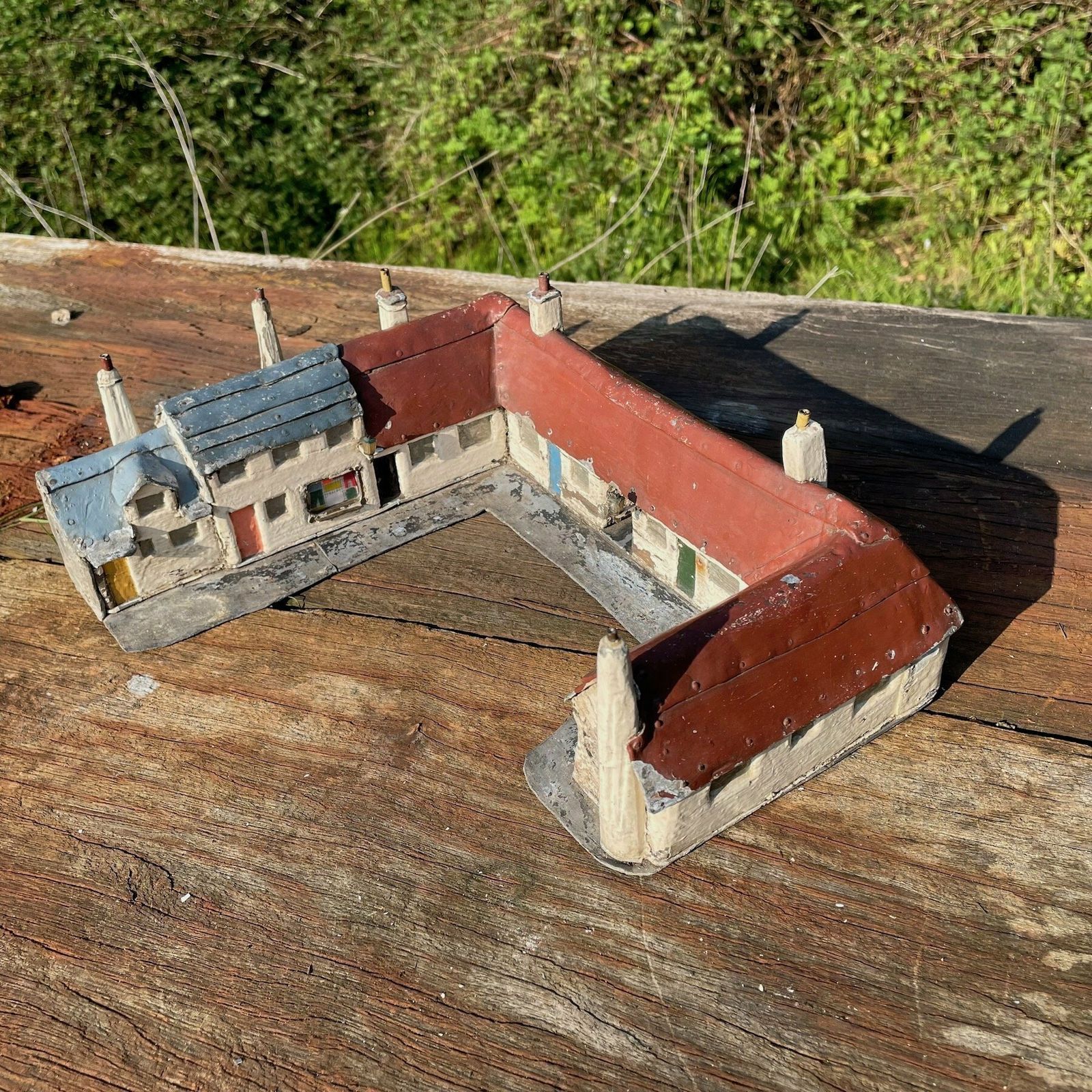 Mid Century Folk Art Village Square photo furniture