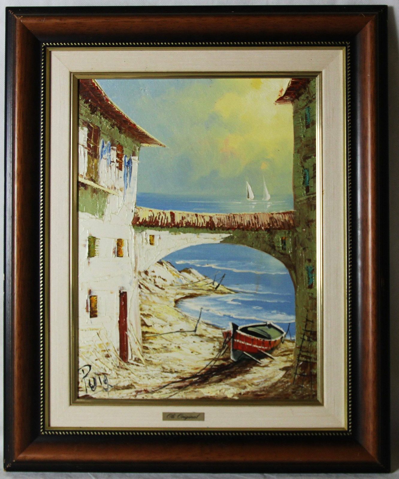 The Beach Of The Spanish Village By Puig photo buy