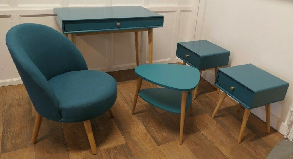 Young Student’s Retro Bedroom Set photo furniture