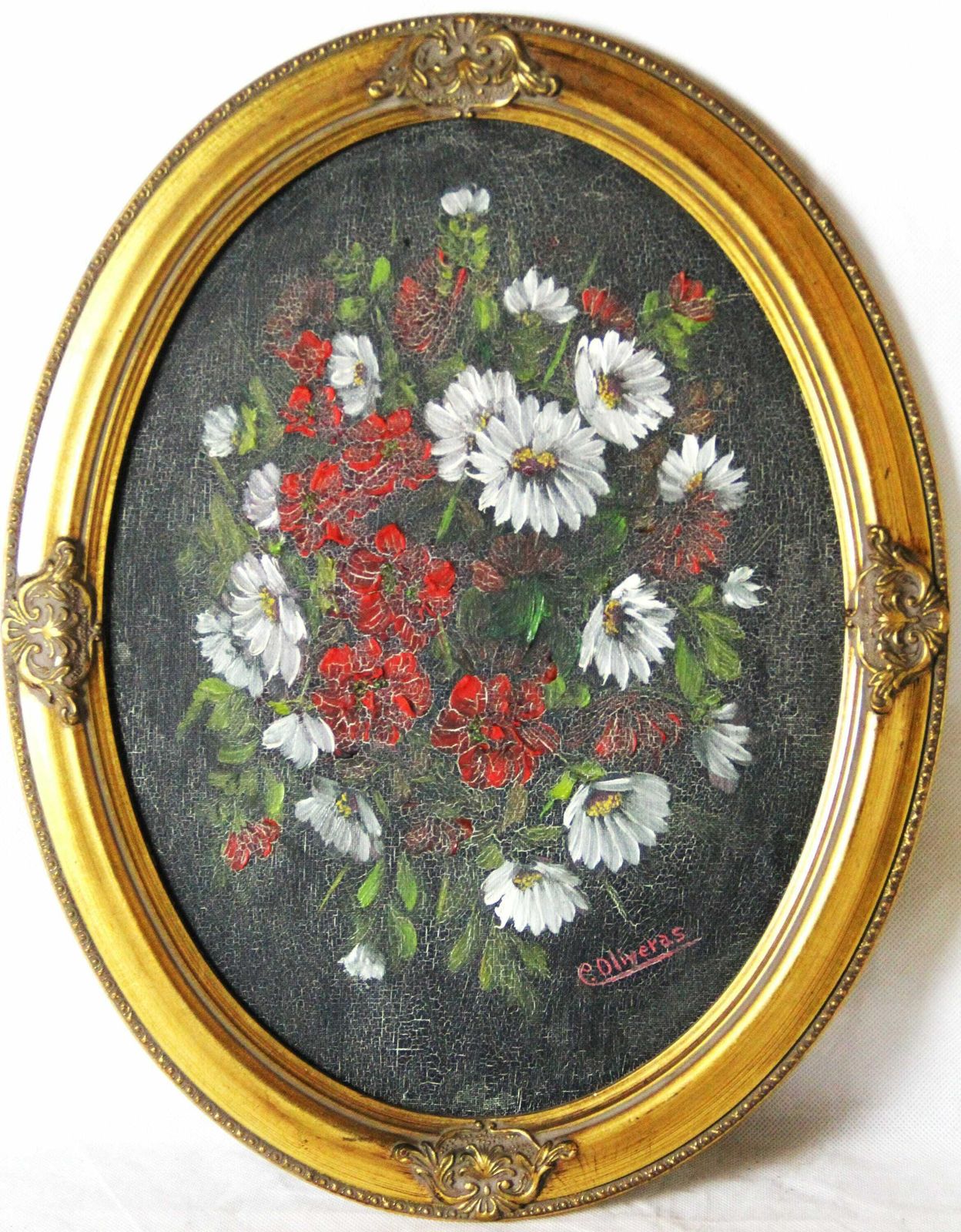 Spring Flowers By Oliveras, 1960s photo vintage