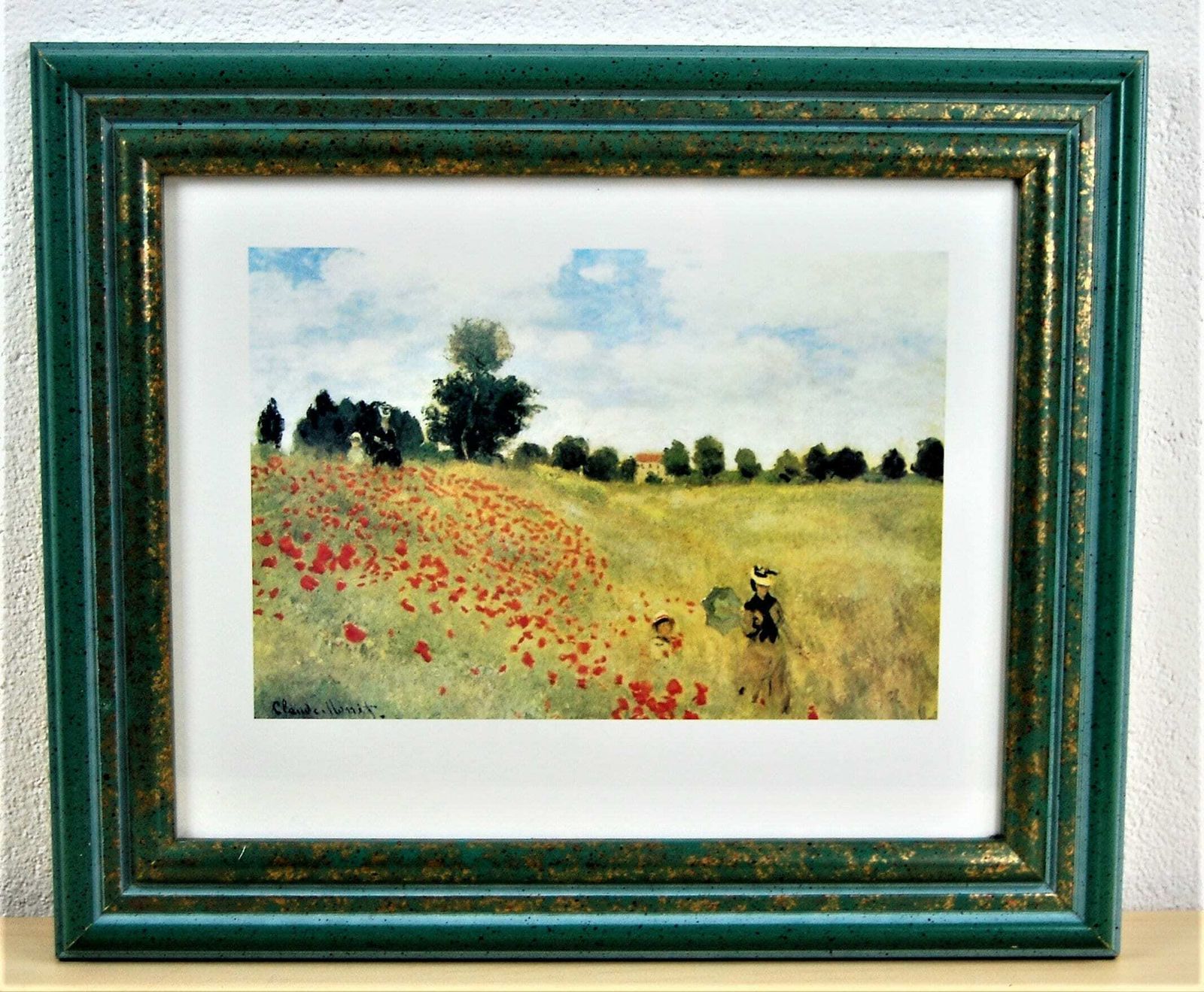 The Poppy Field At Argenteuil, By Claude Monet, 1873 (Print Reply)