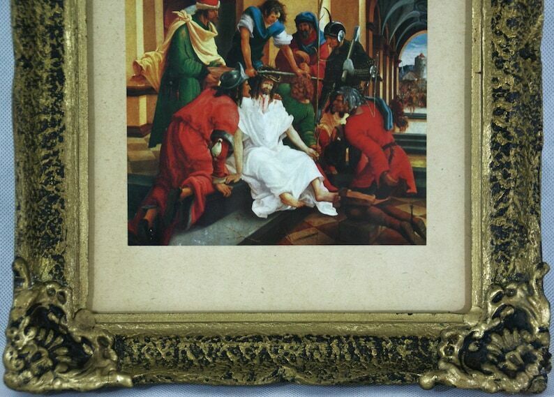 Passions/Sebastians Altar In St. Florian Christ Crowned With Thorns By Albrecht Altdorfer photo vintage
