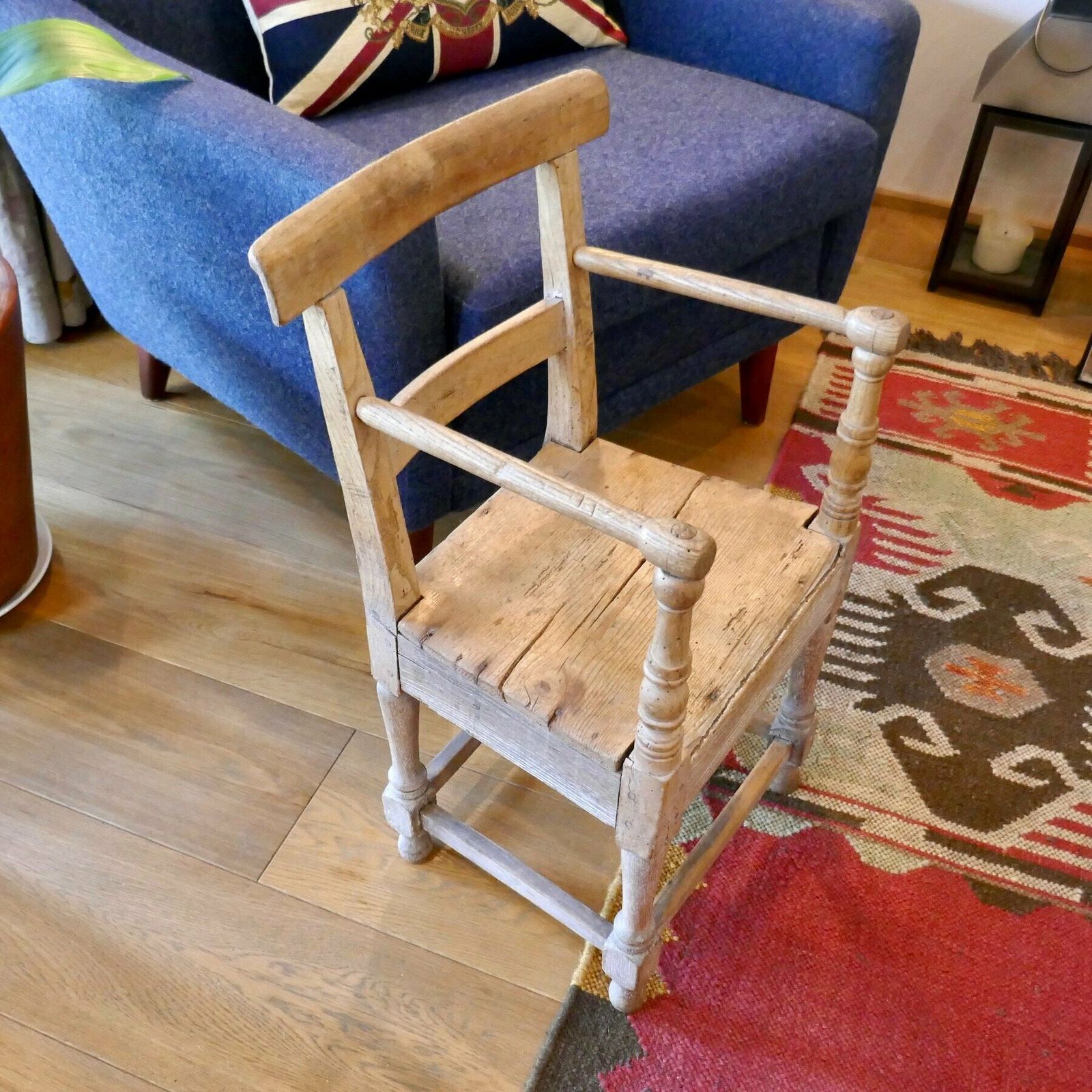 18th Century Ash And Oak Child's Chair photo for sale