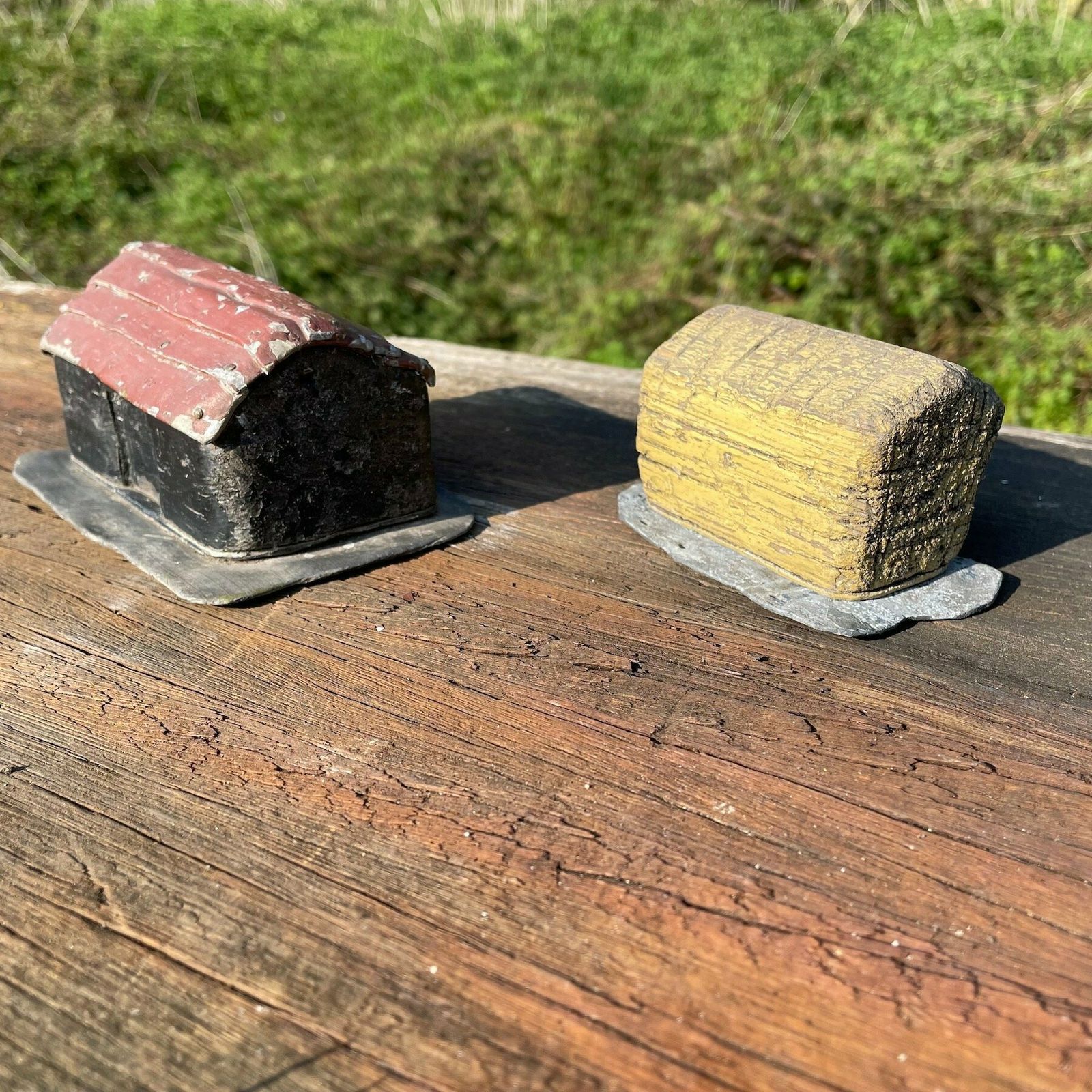 Mid Century Folk Art Farm, 1930s photo buy