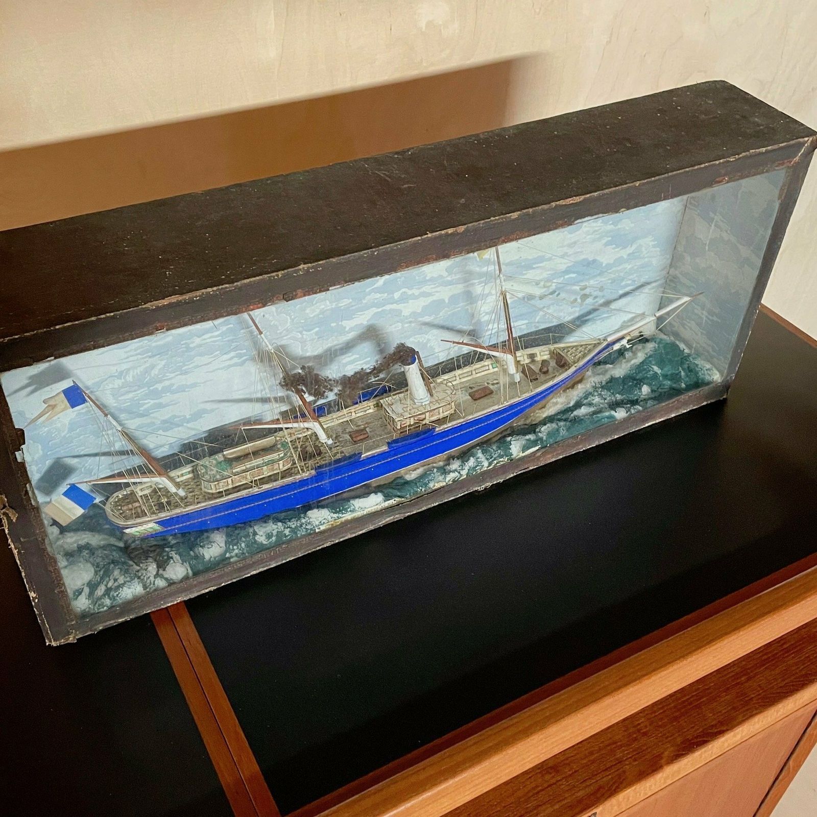 A Diorama Model Of An Imperial Yacht photo for sale