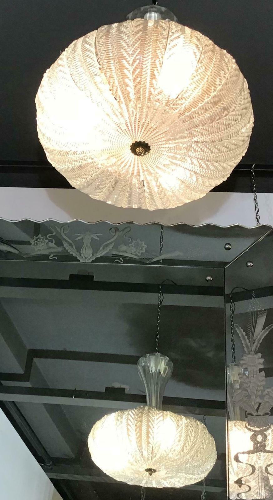 photo for sale Venini Tree. Of Chandeliers Murano Glass Brass, 1940