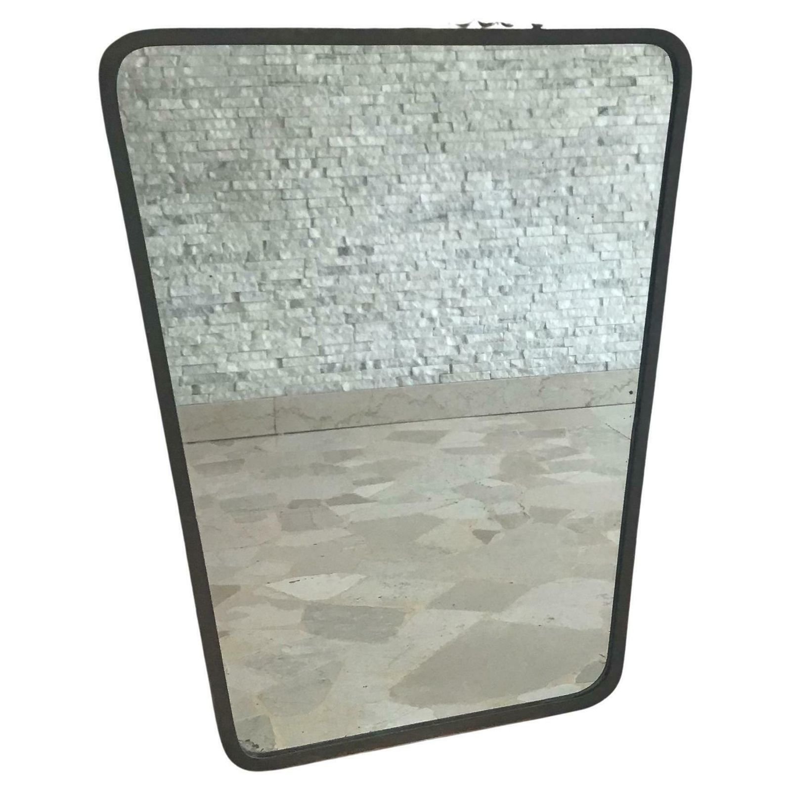 Gio Ponti Mirror Brass Glass Wood 1950 Italy photo buy