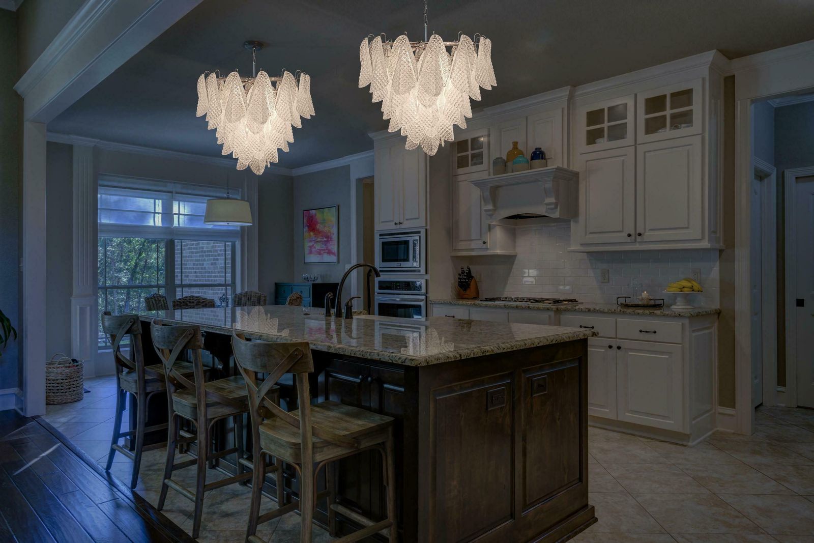 Beautiful Italian Vintage Murano Chandelier  57 Glass Rondini photo Lighting
